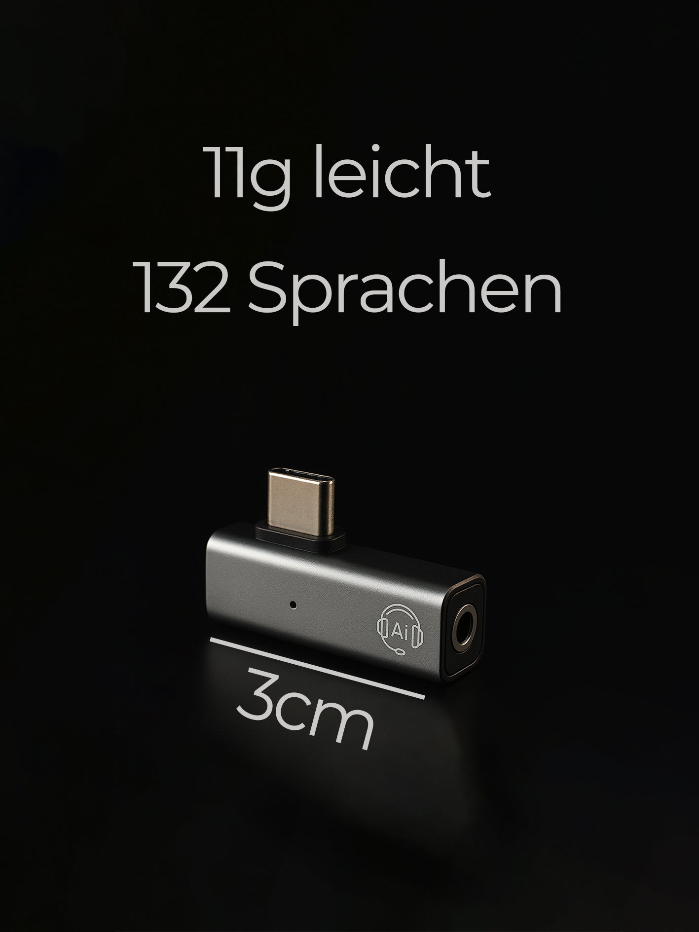 Handy Plug-in Übersetzer (USB-C)